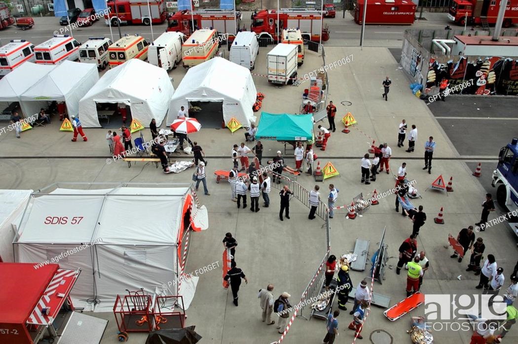 Posto Médico Avançado - ACV - Área de Concentração de Vítimas